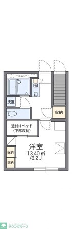 レオパレスアゼリアの物件間取画像
